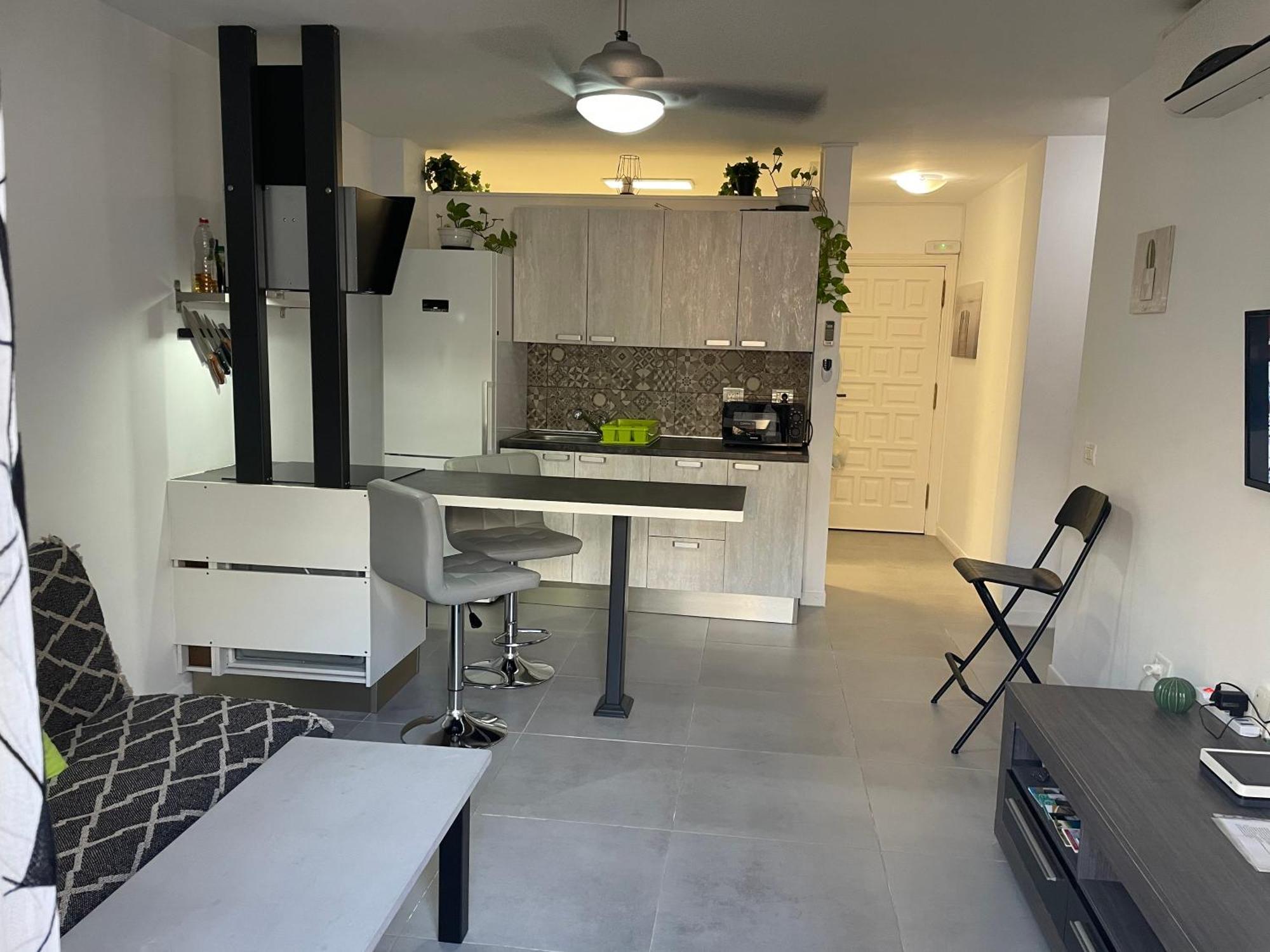 Los Cristianos Center Modern Apartament Eksteriør billede